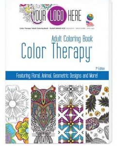 Color TherapyÂ® 24 Page Adult Coloring Book