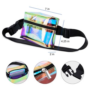 Colorful TPU Makeup Belt Bag For Women
