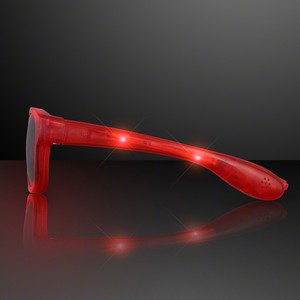 Cool Shades Red LED Sunglasses - BLANK