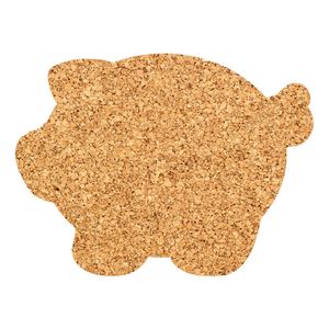 Cork Coasters (Piggy Bank)