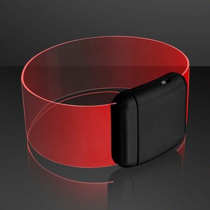 Cosmic Red LED Magnetic Clasp Bracelets - PRINTED