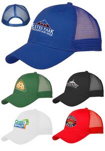 Cotton Front Mesh Caps