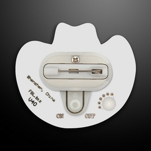 Cowboy Hat Flashing Pin - PRINTED