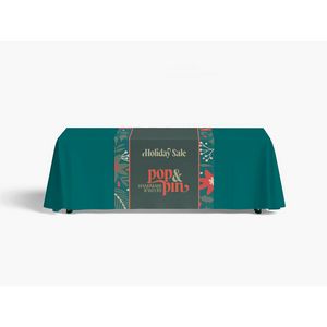 Custom 36" Wide Dye Sublimated Satin Table Runner