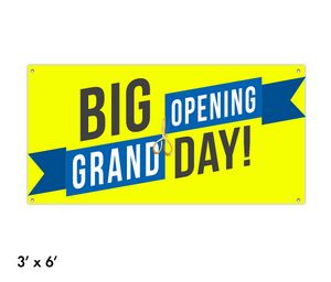 Custom Banner (3' x 6')
