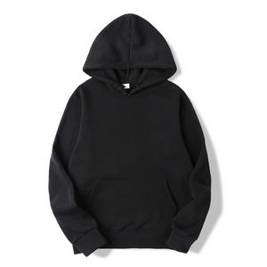 Custom Cotton Pullover Hoodies With Kangaroo Pocket