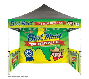 Custom Digital Print 10' Professional Sidewall