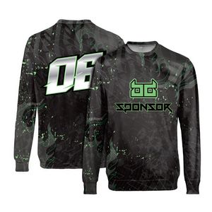 Custom Fully Sublimated Crew Neck Sweatshirts