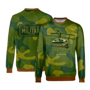 Custom Fully Sublimated Crew Neck Sweatshirts