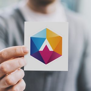 Custom Kiss-Cut White Vinyl Stickers (5"x5")