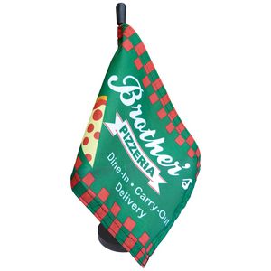 Custom Magnetic Car Flag Kit - Double Sided