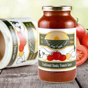 Custom Roll Labels Glossy Permanent (2"x2")