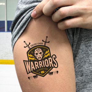 Custom Temporary Tattoo Sheet (Single Design)