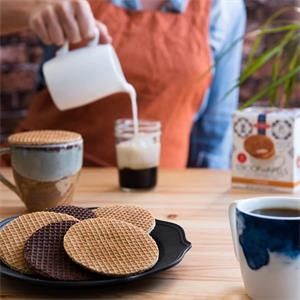 Delightful Caramel Stroopwafels And Coffee Gift Kit