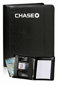 Deluxe 3-Ring Zippered Portfolios (11.75"x13.75")