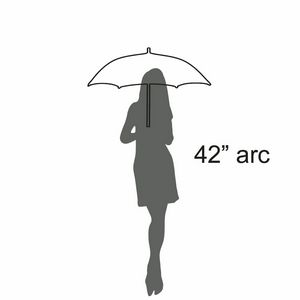 Deluxe 42" arc Folding Umbrella