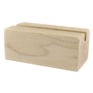Desk Calendar w/Maple Wood Display Stand