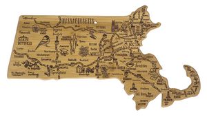 Destination Massachusetts Cutting & Serving Board