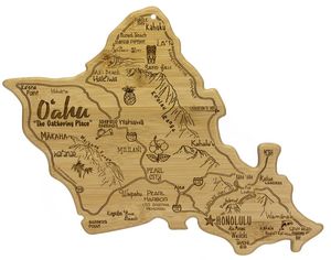 Destination Oahu Hawaii Cutting & Serving Board