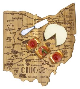 Destination Ohio Cutting & Serving Board