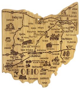 Destination Ohio Cutting & Serving Board