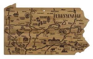 Destination Pennsylvania Cutting & Serving Board
