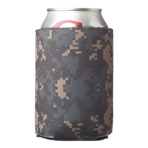 Digital Pattern Foam Can Coolers