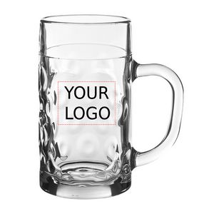 Dimple Design Beer Mug