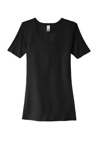 District® Women's V.I.T. Rib Scoop Neck Tee