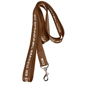 Dog (1"x60") Leash Screen Printed