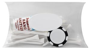 Domed Poker Chip Handsanitizer Pillow Pack