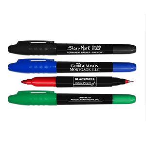 Double Ended Sharp MarkÂ® Fine & Medium Tip Permanent Marker