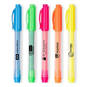 Dri MarkÂ® Neon Clip Cap Translucent Highlighter