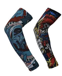 Dye-sublimated stretchy arm sleeves