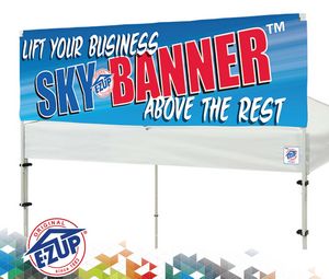 E-Z UPÂ® 8' Sky Bannerâ„¢ w/Attachment Hardware