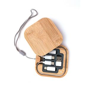 Eco Wheat Straw 5" 1 Charging Cable Kit