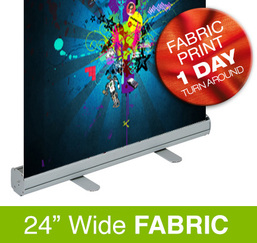 Econo 24 fabric retractable stand