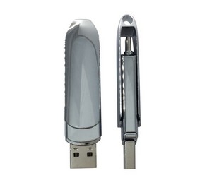 Electroplated Chrome Type-C USB Flash Drive