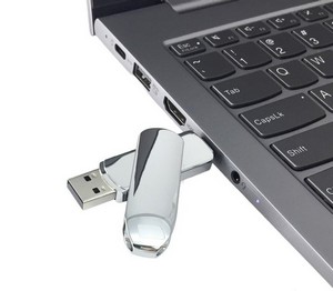 Electroplated Chrome Type-C USB Flash Drive