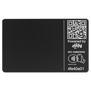 Elify Tap Webkey Card PVC