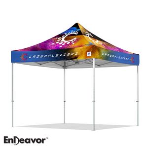 Endeavorâ„¢ Digital Print Professional Tent w/Aluminum Frame (10' x 10')