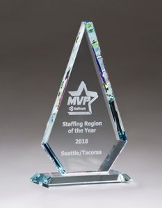 Epic Diamond Glass Award - Small