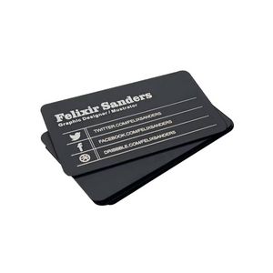 Executive Aluminum Business Card