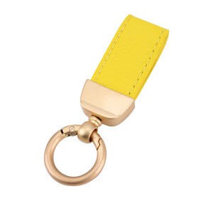Executive Leather Keychain With Detachable Ring