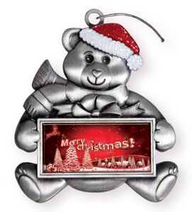 Express Bear Holiday Ornament (Domestically Produced)