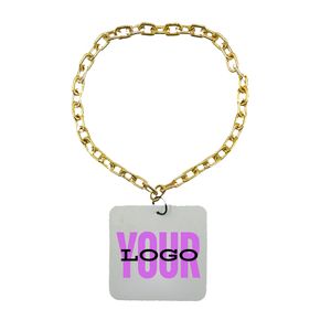 Fan 34" Chain with Medal (8"x8"x0.50")