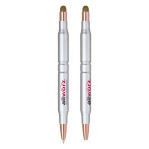 Fiber Cloth Stylus & Twist Action Ballpoint Pen