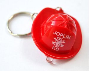 Fireman Hat LED Keychain