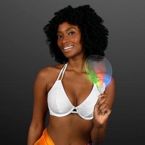 Flashing Fancy Fan with LED Lights - BLANK