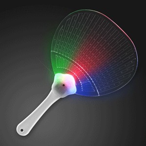 Flashing Fancy Fan with LED Lights - BLANK